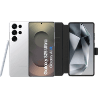 Koop Samsung Galaxy S25 Ultra 512GB Wit 5G + BlueBuilt Book Case Zwart - 6151119644600