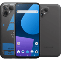 Koop Fairphone 5 256GB Transparant 5G + Fairphone Protective Back Cover Zwart - 6151117661647