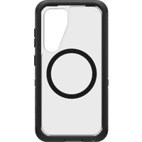 Koop Otterbox Defender Samsung Galaxy S25 Back Cover met Magneet Transparant met Zwarte Rand - 840304788866