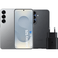 Koop Samsung Galaxy S25 512GB Zilver 5G + Accessoirepakket - 6151119618656