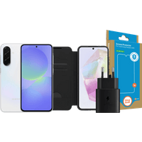 Koop Samsung Galaxy A36 128GB Wit 5G + Compleet Accessoirepakket - 6151120762706