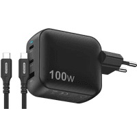 Koop Sitecom 100W GaN Power Delivery Oplader + Sitecom USB-C naar USB-C Kabel 2m - 6151124598523