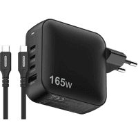 Koop Sitecom 165W GaN Power Delivery Oplader + Sitecom USB-C naar USB-C Kabel 2m - 6151124612663
