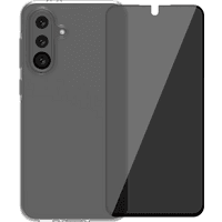 Koop BlueBuilt Samsung Galaxy A36 Back Cover Transparant + Privacy Filter Screenprotector Glas - 6151131378330