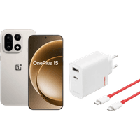 Koop OnePlus 15 512GB Beige 5G + OnePlus SuperVOOC Oplader 120W + Usb C kabel - 6151130947940