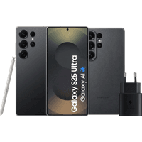 Koop Samsung Galaxy S25 Ultra 1TB Zwart 5G + Accessoirepakket - 6151119737760