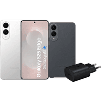 Koop Samsung Galaxy S25 Edge 512GB Zilver 5G + Accessoirepakket - 6151122980917