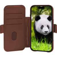 Koop DBramante1928 Lynge iPhone 17 Air Book Case Leer met MagSafe Bruin - 5711428066305