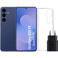 Koop Samsung Galaxy S25 FE 128GB Donkerblauw 5G + Accessoirepakket - 6151125735729