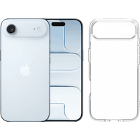Koop Apple iPhone Air 512GB Blauw + BlueBuilt Protective Back Cover Transparant - 6151130150166