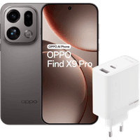 Koop OPPO Find X9 Pro 512GB Grijs 5G + OPPO SuperVOOC Oplader 80W - 6151129565568