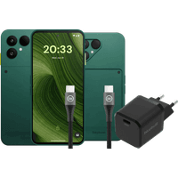 Koop Fairphone 6 256GB Groen 5G + Compleet Accessoirepakket - 6151128016078