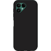 Koop Just in Case Soft Design Fairphone 6 Back Cover Zwart - 8720878604934