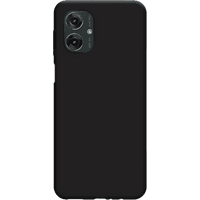 Koop Just in Case Soft Design Motorola Moto G55 Back Cover Zwart - 8720878501998