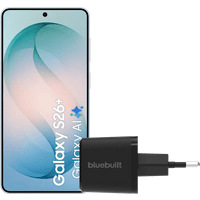Koop Samsung Galaxy S26 Plus 512GB Lichtblauw 5G + BlueBuilt Oplader 45 Watt Zwart - 6151134534573