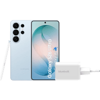 Koop Samsung Galaxy S26 Ultra 1TB Lichtblauw 5G + BlueBuilt Oplader 65 Watt Wit - 6151134671674