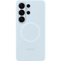 Koop Samsung Galaxy S26 Ultra Siliconen Back Cover met Magneet Blauw - 8806097887218