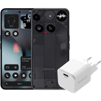 Koop Nothing Phone (3) 512GB Zwart 5G + BlueBuilt Oplader met Usb C Poort 45W Wit - 6151127965919