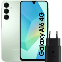 Koop Samsung Galaxy A16 128GB Groen 4G + Samsung Oplader 25W Zwart - 6151118838802