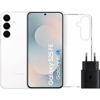 Koop Samsung Galaxy S25 FE 128GB Wit 5G + Accessoirepakket - 6151125744769