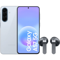 Koop Samsung Galaxy A57 128GB Lichtblauw 5G + Samsung Galaxy Buds4 Zwart - 6151138167128