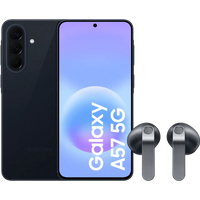 Koop Samsung Galaxy A57 256GB Donkerblauw 5G + Samsung Galaxy Buds4 Zwart - 6151138173136