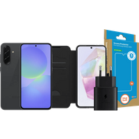 Koop Samsung Galaxy A36 128GB Zwart 5G Enterprise Editie + Compleet Accessoirepakket - 6151120772705