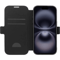 Koop BlueBuilt Apple iPhone 17 Book Case Leer Zwart - 8720627632911