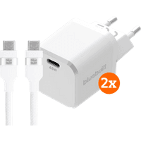 Koop BlueBuilt 65W GaN Usb C Oplader Wit + Usb C Kabel 240W 2m Ny - 6151137732778