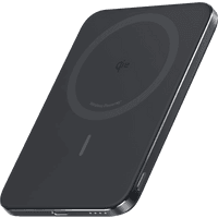 Koop Anker MagGo Slim Draadloze Powerbank met MagSafe en Qi2 5.000 mAh met Snelladen Zwart - 194644235475