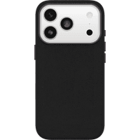 Koop OtterBox Symmetry iPhone 17 Pro Back Cover met MagSafe Magneet Leer Zwart - 840434724543