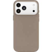 Koop OtterBox Symmetry iPhone 17 Pro Max Back Cover met MagSafe Magneet Leer Grijs - 840434725106