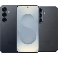 Koop Samsung Galaxy S25 128GB Grijs 5G + Samsung Kindsuit Back Cover Zwart - 6151126654678