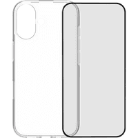 Koop Back Cover iPhone 17 Transparant + BlueBuilt iPhone 17 Screenprotector Glas - 6151127357318