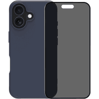 Koop BlueBuilt Protective Back Cover met MagSafe iPhone 17 Blauw + iPhone 17 Privacy Screenprotector Glas - 6151127449471