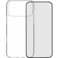 Koop BlueBuilt Back Cover iPhone 17 Pro Max Transparant + BlueBuilt iPhone 17 Pro Max Screenprotector Glas - 6151127462456