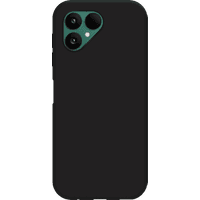Koop Just in Case Soft Design Fairphone 6 Back Cover Zwart - 8720878604934