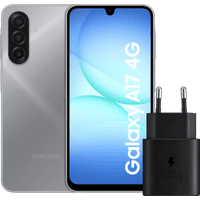 Koop amsung Galaxy A17 128GB Blauw 4G + Samsung Oplader 25 Watt Zwart - 6151128241227
