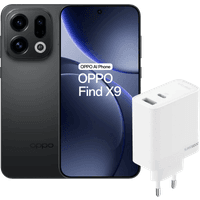 Koop OPPO Find X9 512GB Zwart 5G + OPPO SuperVOOC Oplader 80W - 6151129560594