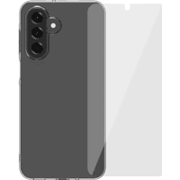 Koop BlueBuilt Samsung Galaxy A17 4G/5G Back Cover Transparant + Screenprotector Glas - 6151128766744