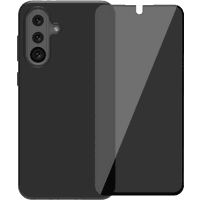 Koop BlueBuilt Samsung Galaxy A36 Back Cover Zwart + Privacy Filter Screenprotector Glas - 6151131358301