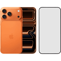 Koop Apple iPhone 17 Pro Max 1TB Oranje + BlueBuilt Screenprotector Glas - 6151130431456