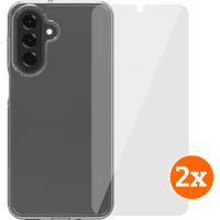 Koop BlueBuilt Protective Cover Samsung Galaxy A17 Transparant + Screenprotector Duo Pack - 6151131126115