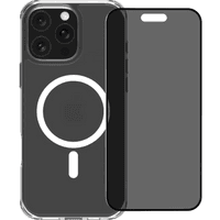 Koop BlueBuilt Protective Back Cover met MagSafe iPhone 16 Pro Max + Privacy Screenprotector - 6151131271235