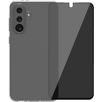 Koop BlueBuilt Samsung Galaxy A36 Back Cover Transparant + Privacy Filter Screenprotector Glas - 6151131378330