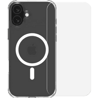 Koop BlueBuilt Protective Back Cover met MagSafe iPhone 16 Plus + Screenprotector Glas - 6151131510563