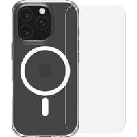 Koop BlueBuilt Protective Back Cover met MagSafe iPhone 16 Pro + Screenprotector Glas - 6151131769718