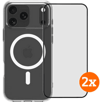 Koop BlueBuilt Protective Back Cover MagSafe iPhone 17 Pro Max + Screenprotector Duo Pack - 6151132048003