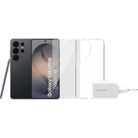 Koop Samsung Galaxy S26 Ultra 512GB Zwart 5G + Compleet Accessoirepakket - 6151134771732