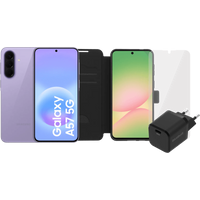 Koop Samsung Galaxy A57 128GB Paars 5G + Compleet Accessoirepakket - 6151137212263